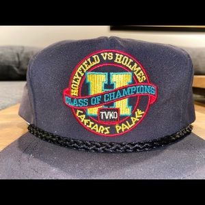 Vintage Hat Holyfield VS Holmes 92 Caesar’s Palace
